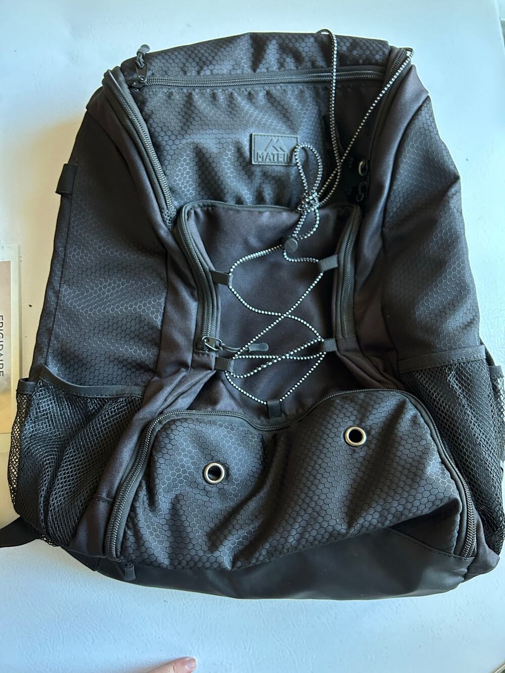 Matein Athletic Backpack Dark Gray Black